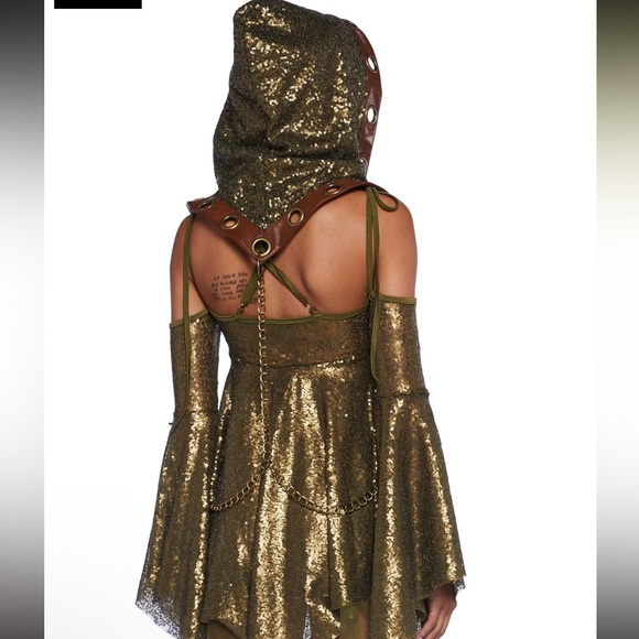 Club Exx LIGHTNING IN A BOTTLE HOODIE AND HARNESS - Picture 5 of 5